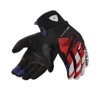 Guanti Moto REV'IT! Surge Nero/RossoL Nero,Rosso