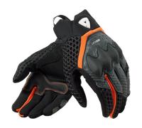 Rev'it Guanti In Tessuto Revit Veloz Nero Arancione XXL