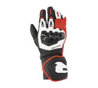 Richa Stradale Guanti da moto, nero-bianco-rosso, taglia 2XL per maschi