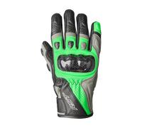 RST Stunt III, guanti 9 male Nero/Verde Fluo/Grigio