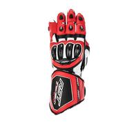 Guanti moto RST Tractech Evo 4 in pelle rosso