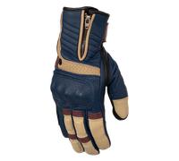 §Guanti Moto Rusty Stitches Simon Blu-Beige§