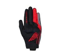 GUANTI MOTO SCOOTER ALPINESTARS HONDA REEF GLOVES NERO RED CON PROTEZIONI