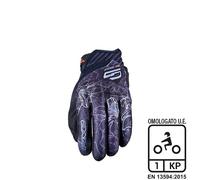 Five Rs3 Evo Graphics Woman Gloves Viola XS Donna
