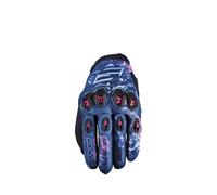 Guanti moto scooter DONNA FIVE STUNT EVO2 FLOWERS PINK (misura S)