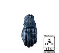 Guanti da moto di mezza stagione Five kansas wp Noir S