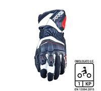 Guanti moto scooter Five RFX4 EVO BLACK/WHITE/RED (misura XL)