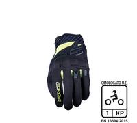 Guanti Street Five RS3 Evo nero / giallo fluo M