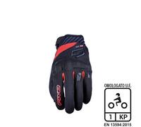 Five RS3 Evo, guanti L male Nero/Rosso