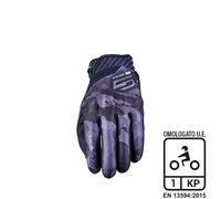 Guanti moto scooter Five RS3 EVO GRAPHICS CAMO BLACK (misura S)