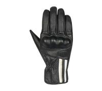 Segura Romeo Woman Perforated Leather Gloves Nero M Donna