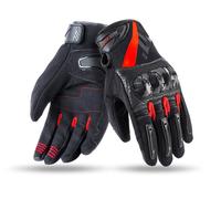 Guanti moto SEVENTY DEGREES SD-N14 nero-rosso S