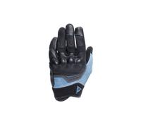 DAINESE - Ermex Gloves Wmn, Guanti da Moto Estivi, Donna, Nero/Blu Mirage, M