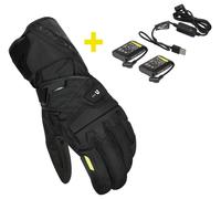 Macna Guanti da moto Foton 2.0 RTX, impermeabili, riscaldabili, Nero 4XL Uomo