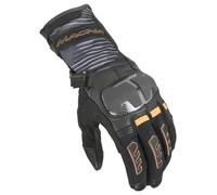 Macna Tempo 2.0 Guanti da moto, nero/arancione, Taglia L