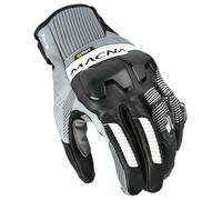 Macna Ultraxx 2.0 Guanti da motocicletta, nero-grigio-bianco, taglia M per maschi