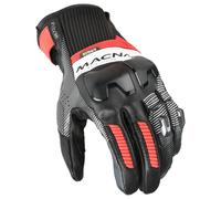 Macna Ultraxx 2.0 Guanti da motocicletta, nero-bianco-rosso, taglia M per maschi