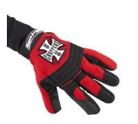Guanti Moto West Coast Choppers Riding Nero/RossoM Nero,Rosso
