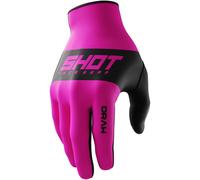 Guanti motocross per bambini Shot Draw Sky rosa 8/9