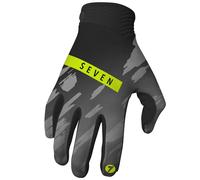 Guanti Motocross Seven Zero Clash Black/Flo Yellow
