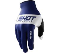Guanti motocross Shot Draw Sky blu 8