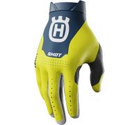 Guanti motocross Shot Lite HVA blu 11