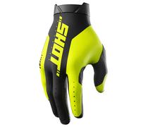 Guanti motocross Shot Lite Pro giallo fluo 10