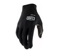 Guanti Motocross Sling MX 100% Neri Per Off-Road MTB ATV Quad Racing