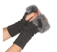 Guanti Motocross Uomo Bike Gloves Guanti Auto Caldi Da Caccia Uomo Donna Eleganti Fini In Cashmere Lana Invernali Senza Dita Moto Termici Neri Lunghi Per Neve Running Sport Sotto Isolanti
