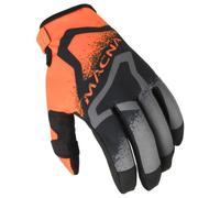 Macna Backyard 1, guanti L male Nero/Arancione/Grigio