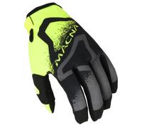 Macna Guanti da motocross Backyard-1 Nero/Giallo Taglia S Uomo