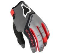 Guanti Cross In Tessuto Macna Heat-1 Nero Rosso XL