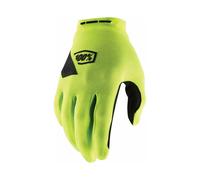 Guanti MX 100% Ridecamp Giallo Fluo Slip On MTB Off Road ATV Quad