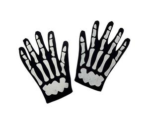 Guanti My Other Me Multicolore Scheletro Adulti [One Size]