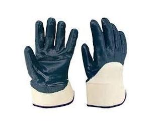 GUANTI NBR MANICHETTA TELA 'BROK 700' PZ.12 (TG. 9)