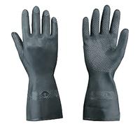 Guanti Neoprene In Neoprene. Foderato Internamente In Cotone Con Finitura Antiscivolo Esterna. Ottima Sensibilità. Resiste Ad Acidi, Detersivi, Detergenti, Grassi E Olii, Ottimi Nel Settore Edile.