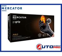 GUANTI NITRILE MERCATOR GOGRIP BLACK TAGLIA L CONF. 50PZ
