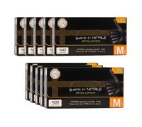 Guanti Nitrile Neri Senza Polvere - Set 100/1000 Pz Taglia M/L