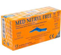 GUANTI NITRILE S/POLV L 100PZ