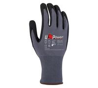 Guanti Nitrile Upower Merengue Nylon Tg. 9 12 Coppia