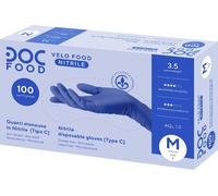 Guanti Nitrile Velo Food Tg. XL 100 pz - Doc Food