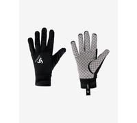 Guanti Odlo Aeolus Light nero grigio bianco - S