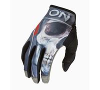 ONeal Mayhem Bones V.22, guanti S male Nero/Grigio/Rosso
