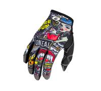 ONeal Mayhem Crank, guanti S male Nero/Grigio/Rosso/Blu/Giallo
