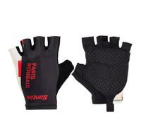 Guanti Santini Paris-Roubaix 2025 nero bianco rosso - M