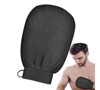 Guanti peeling, guanti per scrub corpo, peeling - bagno con fibbia per sospensione per doccia Spa Massaggio solvente per cellule corporee