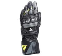 Guanti Pelle Dainese Druid 4 Black/Charcoal-Gray/Fluo Yellow