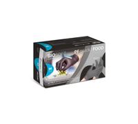 Guanti per alimenti 5 Pacchi in nitrile Nero BioSoft PF Black FOOD 500 pz
