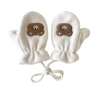 Guanti per bambini facili da usare da appendere al collo, comodi da indossare tutti i giorni per 1-5 anni e 6-12 anni godono di comfort guanti per bambini con cinturino per appendere il collo