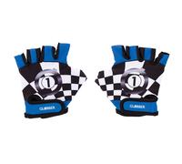 Guanti per bambini Globber Navy Blue Racing XS